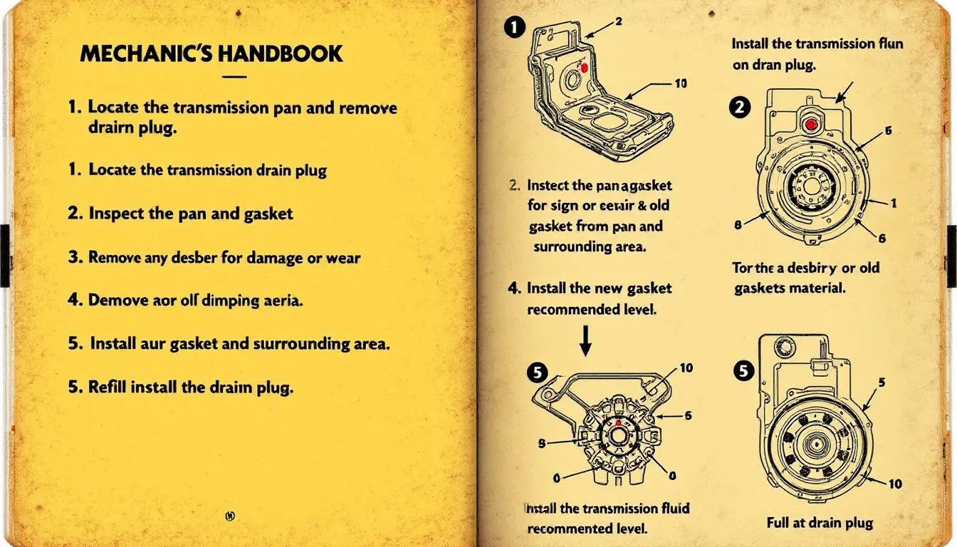 An illustration showing how to identify and address transmission leaks.