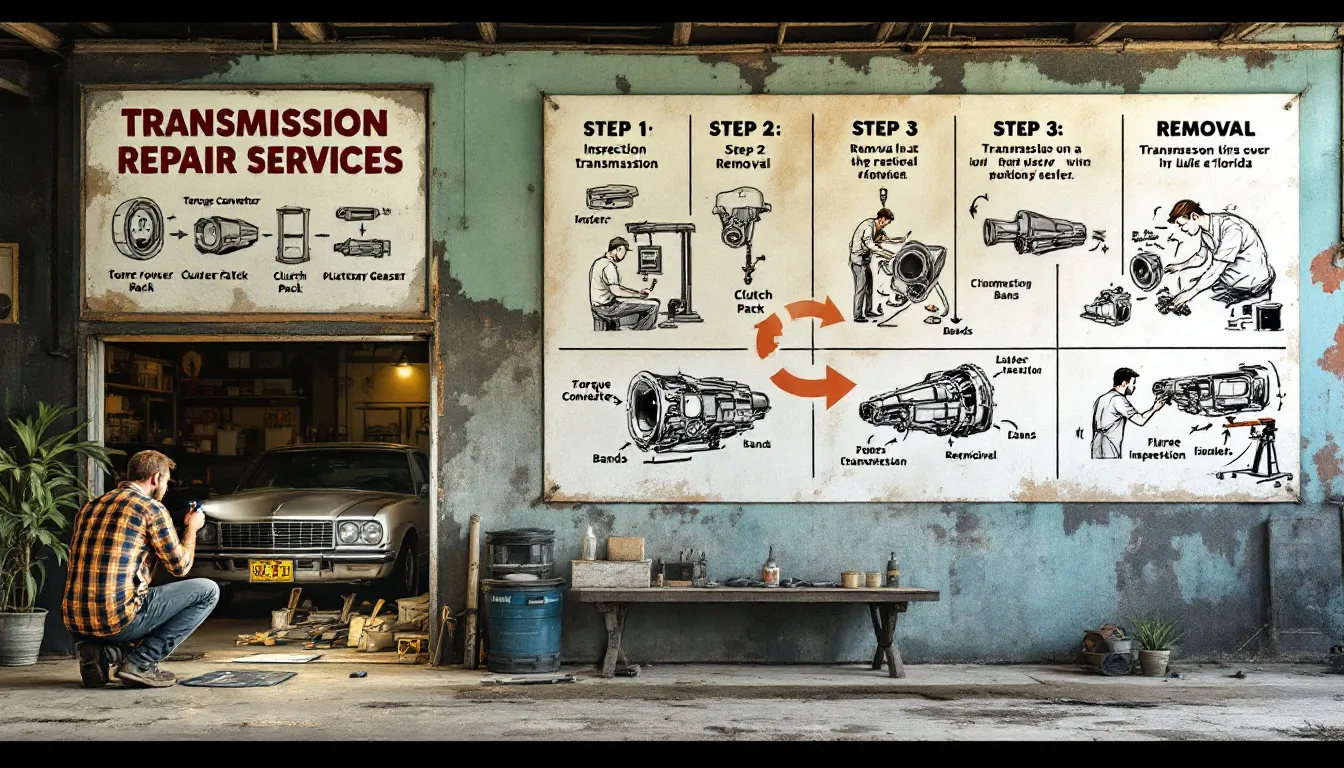 An overview of transmission repair services available in Lake Worth, FL.